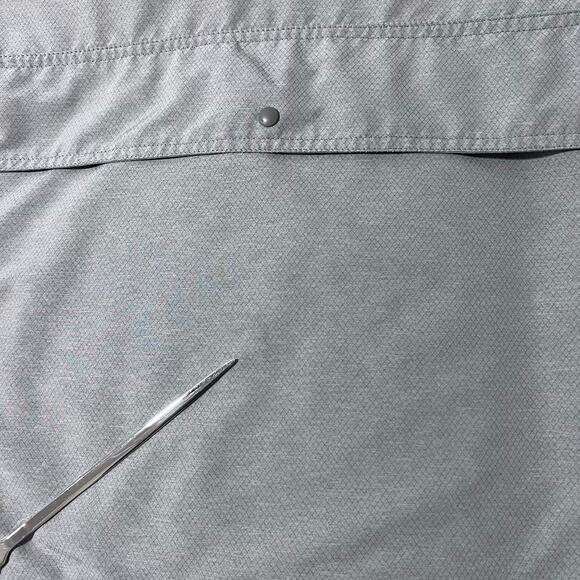 Herschel Jacket Men Medium‎ Gray Voyage Anorack Windbreaker Compact - Picture 14 of 14